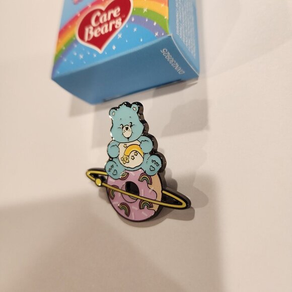 Loungefly Care Bears Wish Bear with Donut Planet Pin Blind Box Space NEW Opened - Picture 7 of 10